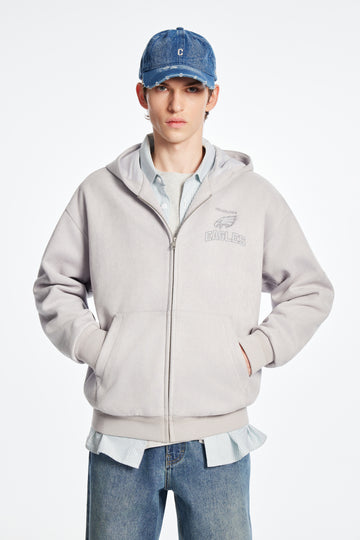 NFL系列簡約拉鍊衛衣外套