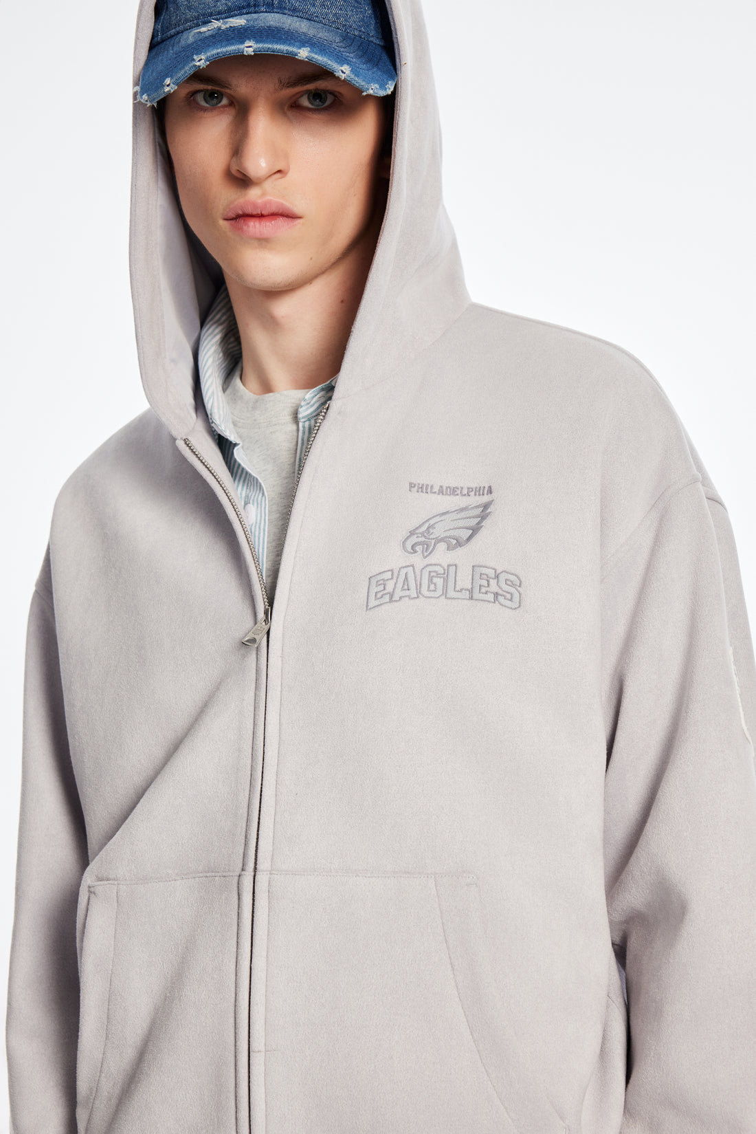 NFL系列簡約拉鍊衛衣外套