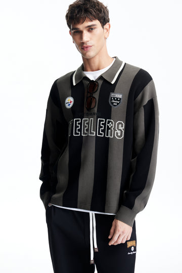 NFL系列翻領針織衫