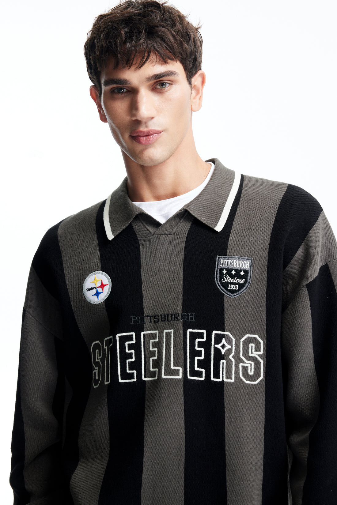 NFL系列翻領針織衫