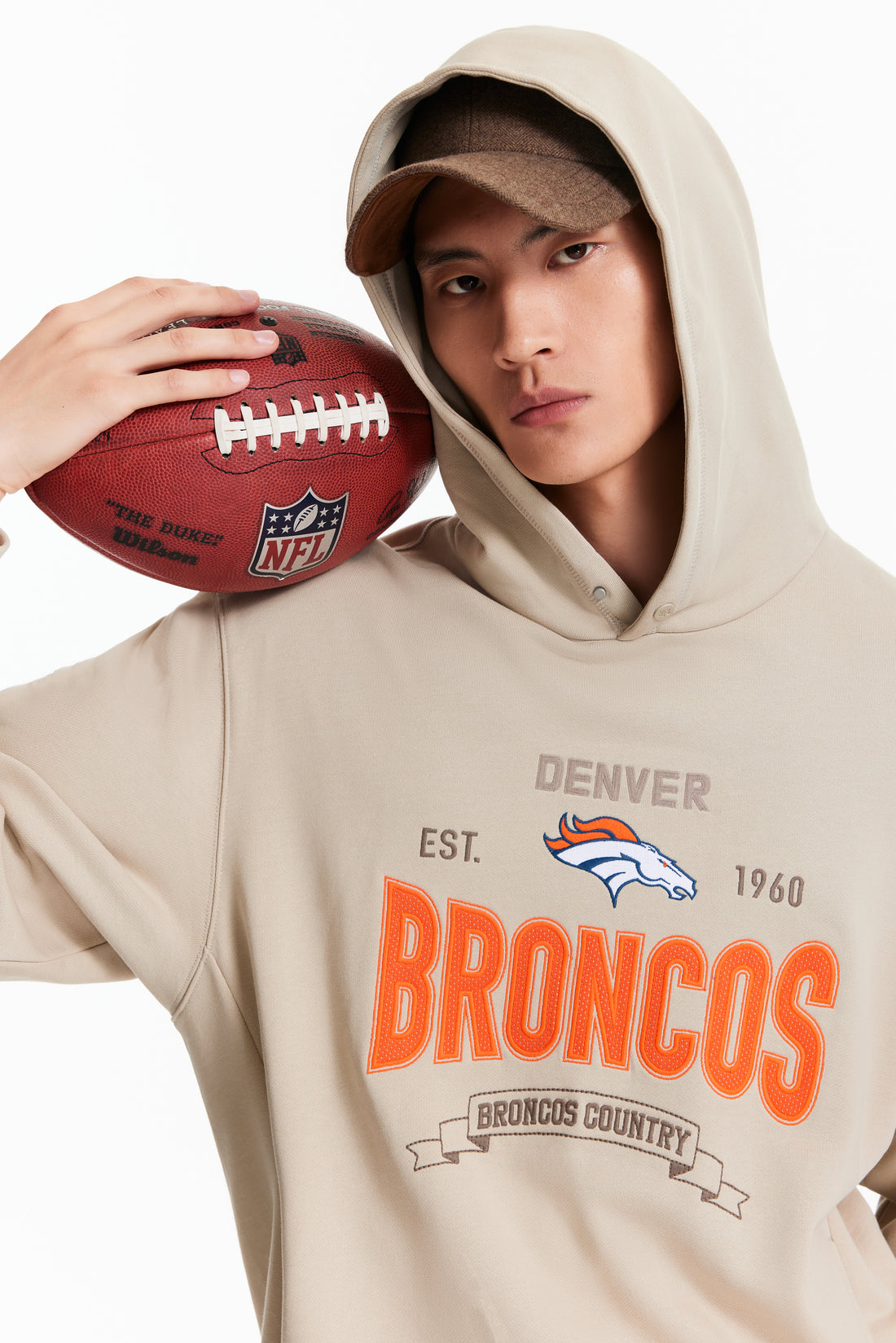 NFL系列圖案連帽衛衣