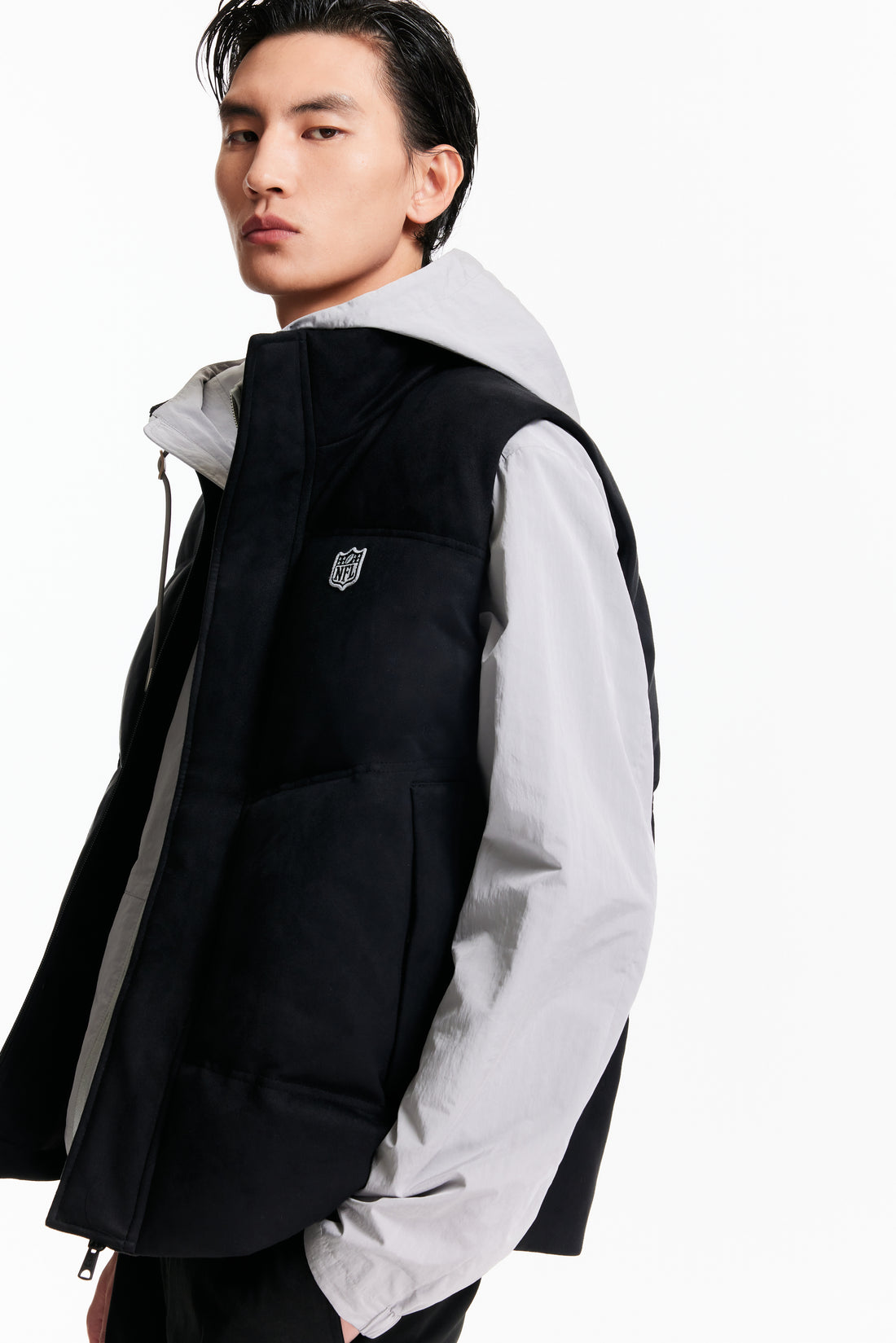 NFL系列簡約羽絨背心外套