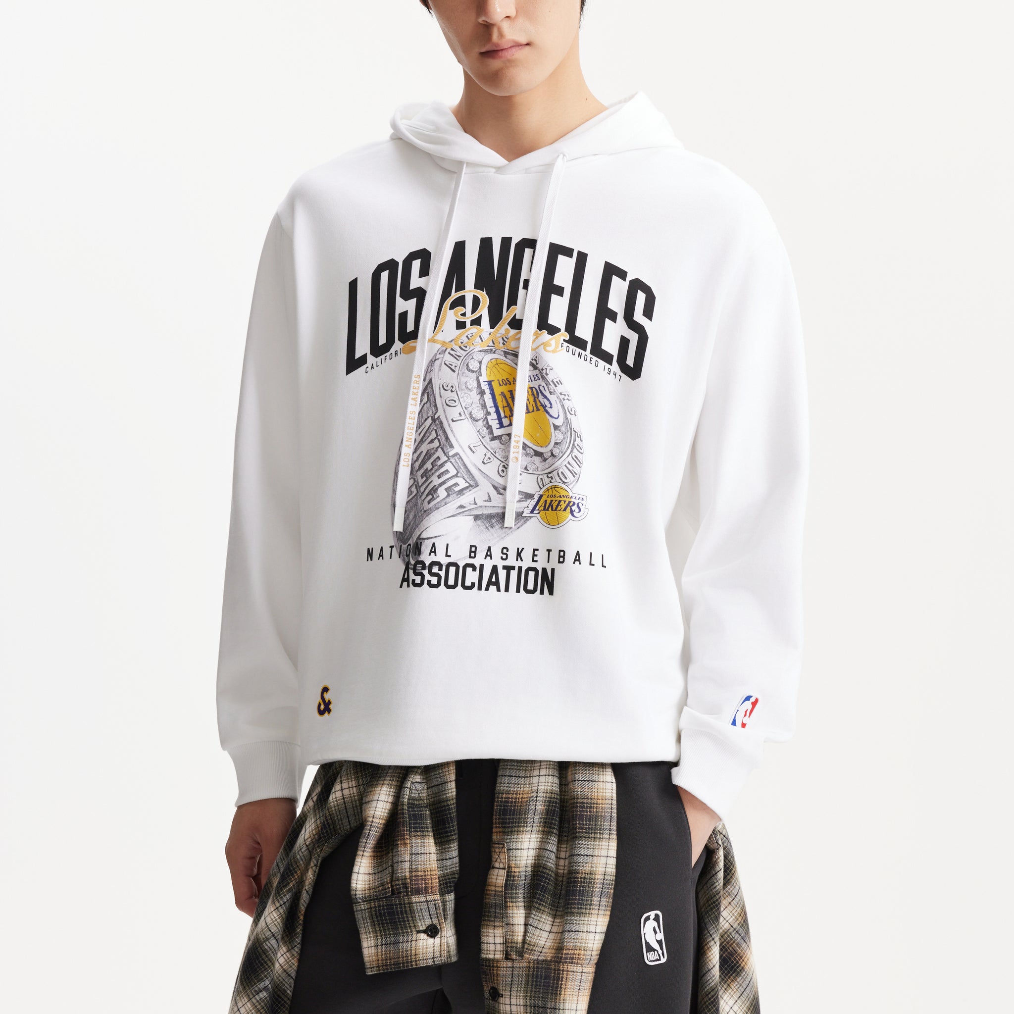 洛杉磯湖人隊長袖衛衣