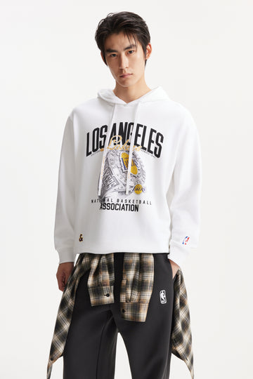 洛杉磯湖人隊長袖衛衣