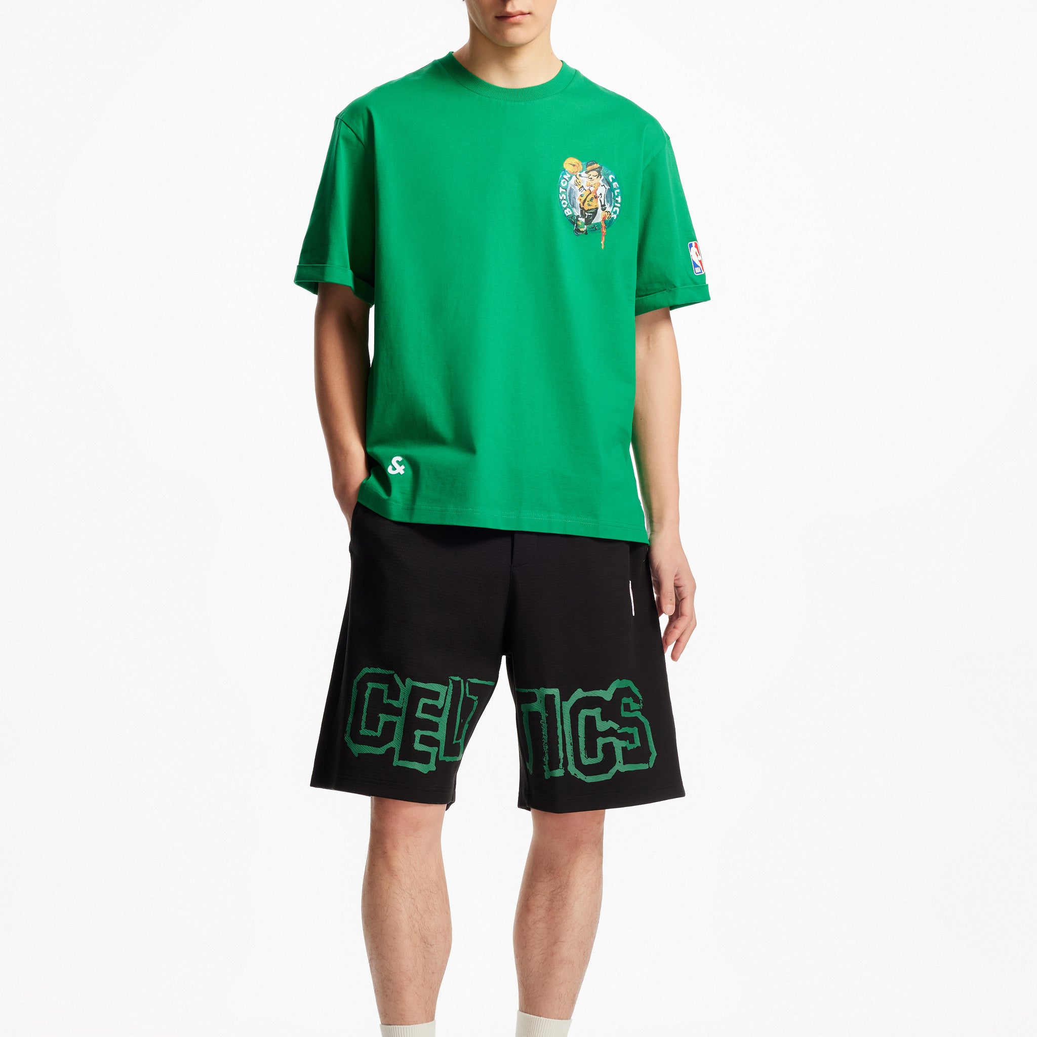 波士頓塞爾特人鬆緊腰短褲