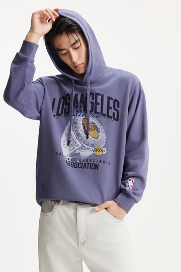 洛杉磯湖人隊長袖衛衣
