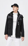 JackJones Men's Winter Detachable Lining Hooded Cotton Jacket| 220109504, , large