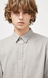 JackJones Men's Autumn 100% Cotton Corduroy Long-sleeved Shirt| 220105505, Grey, large