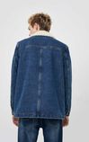 JackJones Men's Autumn & Winter Lapel Plush Denim Jacket | 220157507, , large