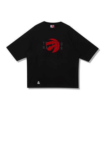 【NBA聯名款】多倫多速龍隊反光Logo標誌T恤, , large