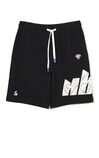 【NBA Collection】NBA聯名LOGO運動短褲, , large