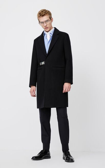 JackJones Winter Mid-length Woolen Overcoat| 220127501, , large