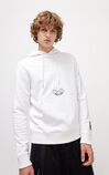 JackJones Men's Winter Red Embroidered Mouse Hoodie| 220133506, White, large